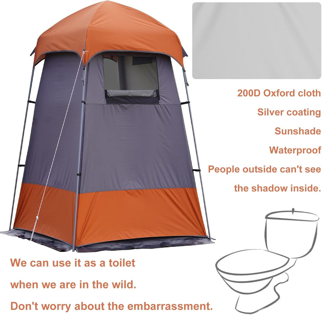 Tente de Douche extérieure pour vestiaire, abris de Camping Portables