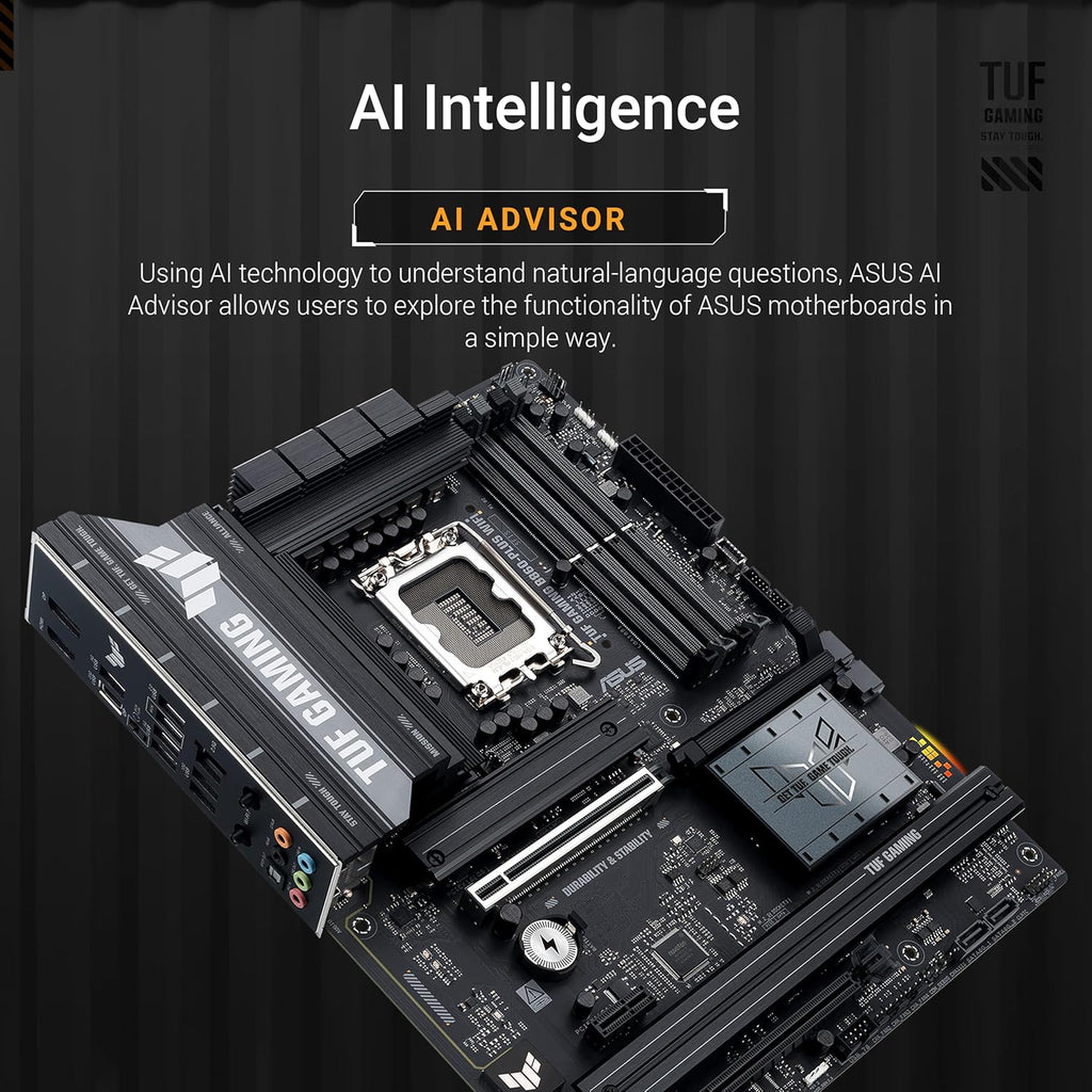 TUF Gaming B860-PLUS WiFi – Carte mère Gaming
