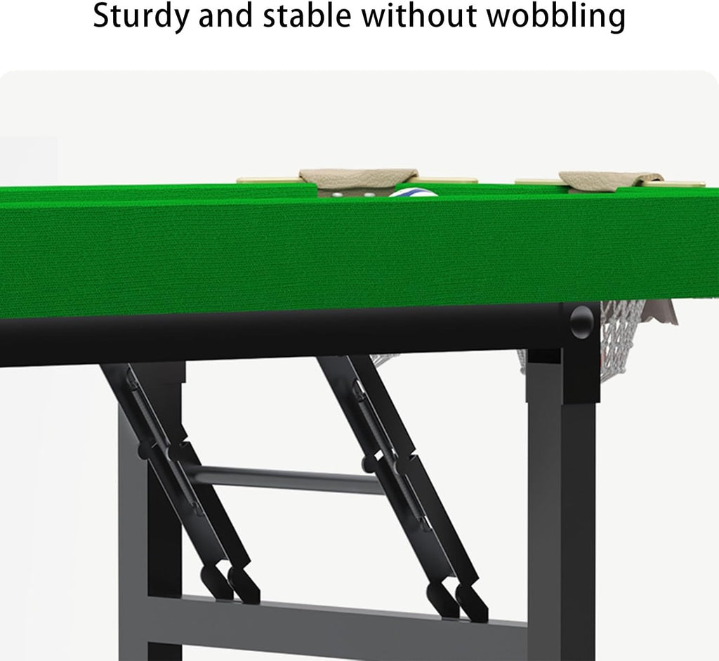Système d'entraînement Pliable à 5 Points for Petite Table de Billard, idéal for Les Adultes et Les familles souhaitant s'entraîner à la Maison.(Standard Version)