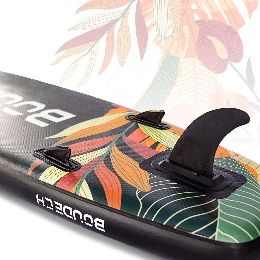 Stand Up Paddle Board Flatwater/Touring Planche gonflable 300 x 75 x 15 cm avec pagaie réglable, chevilles, gonflage, kit réparation et sac de transport Poids max. 140 kg