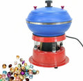 Machine de polissage vibratoire pour bijoux, tambour de polissage vibrant, polisseuse cylindrique électrique pour le polissage de bijoux en jade S