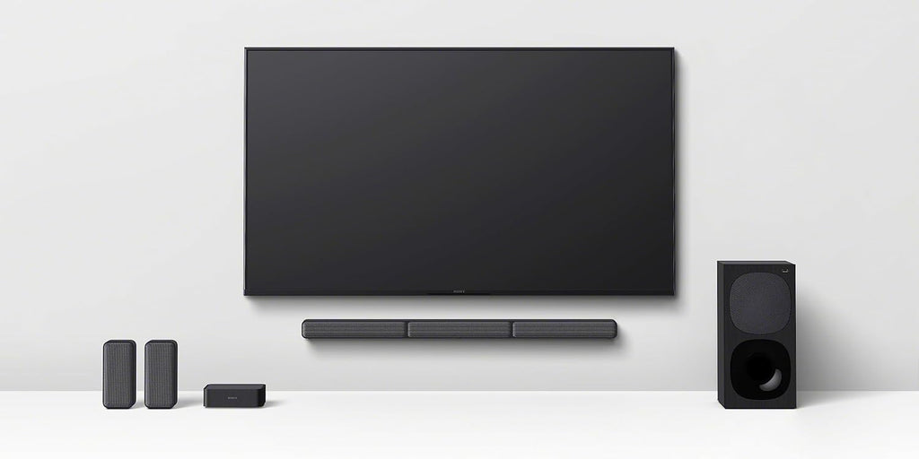 HT-S40R - Barre de Son 5.1ch Home Cinéma avec Enceintes Satellites sans Fil, Noir