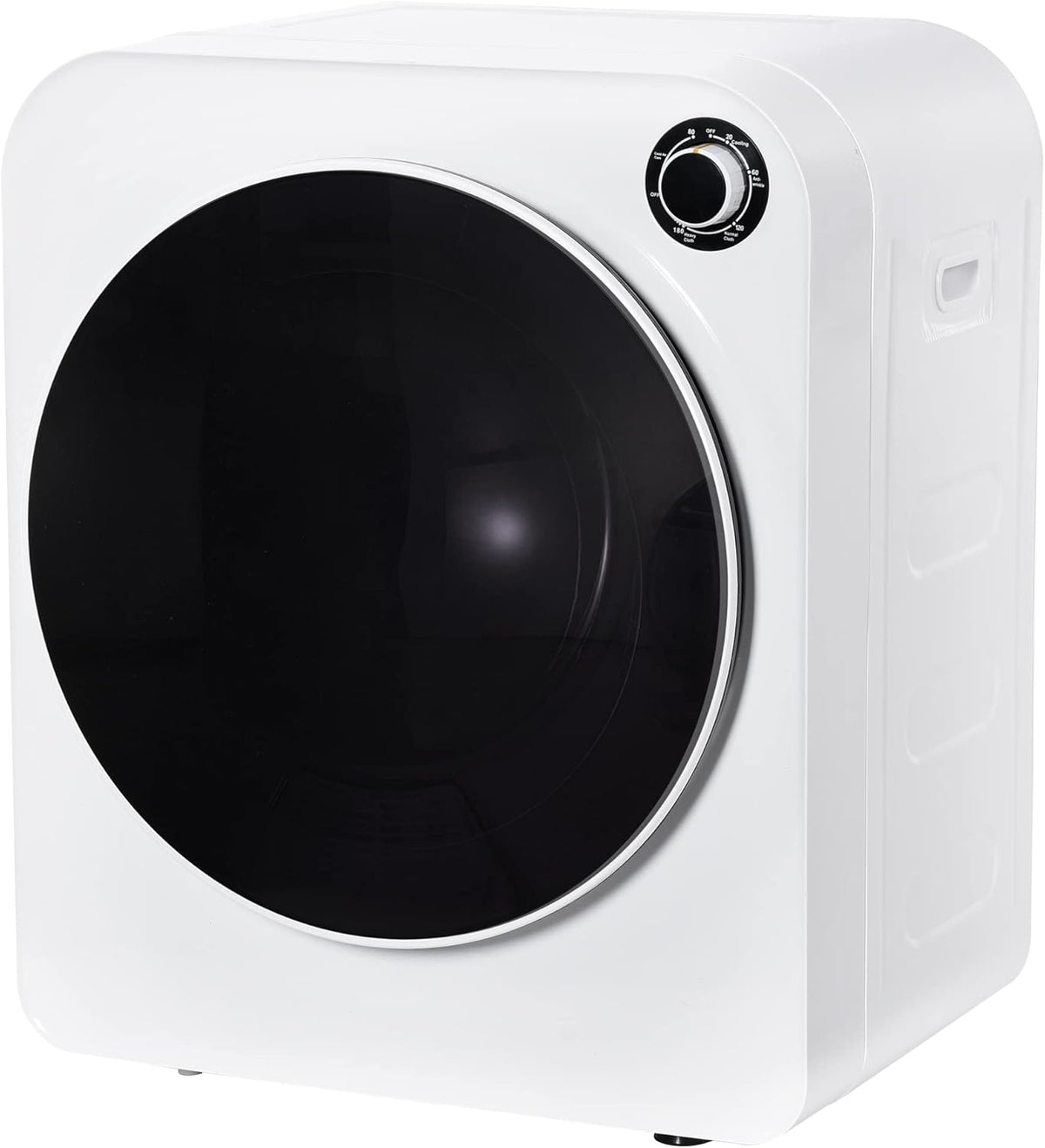 Merax Petit séchoir à linge 5 programmes - Sèche-linge mural avec protection contre la surchauffe et triple filtre - 3 kg - 830 W