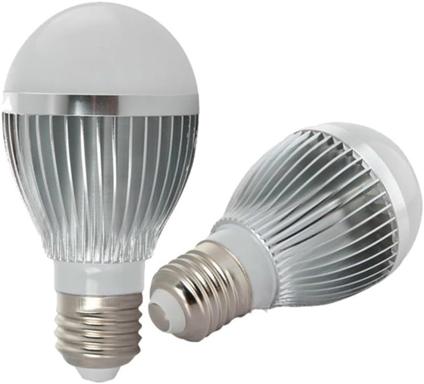 XYAL Ampoules, Paquet de 20, ampoule LED en aluminium E27 AC220V, ampoule domestique 3W/5W/7W/9W/12W/15W/18W, ampoule d'intérieur domestique(Cool White,35W)