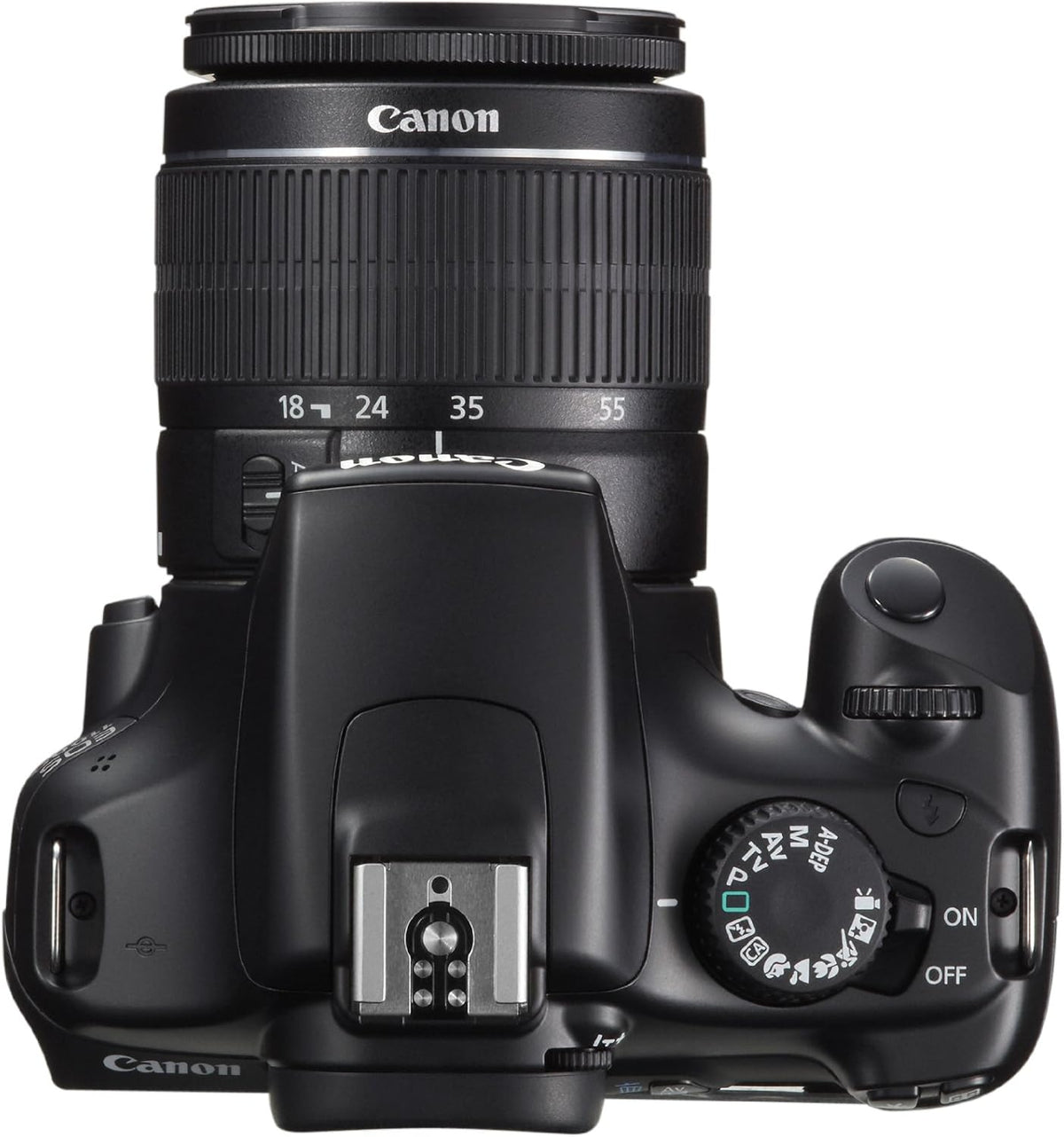 Canon EOS 1100D Appareil photo numérique Reflex 12.2 Mpix Kit Objectif 18-55mm III Noir