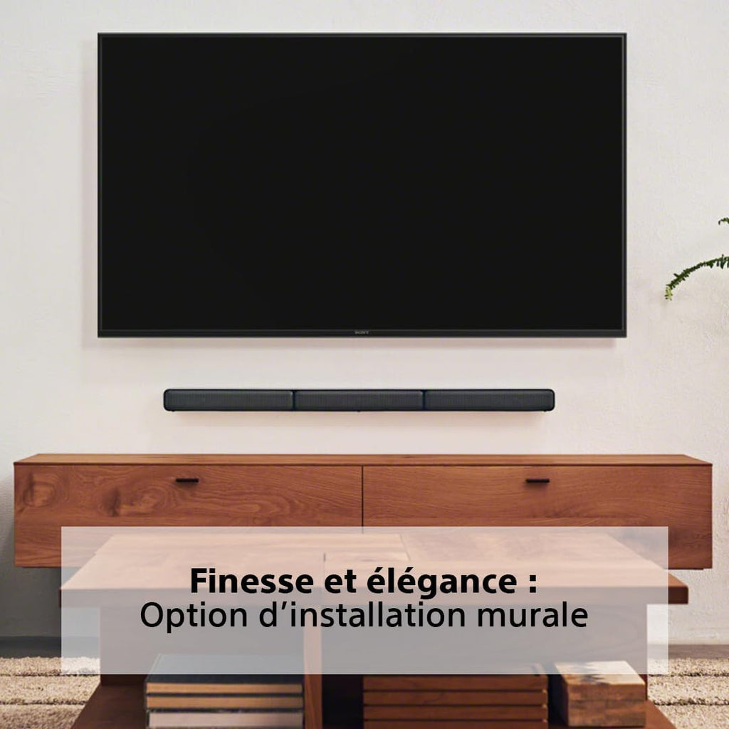 HT-S40R - Barre de Son 5.1ch Home Cinéma avec Enceintes Satellites sans Fil, Noir