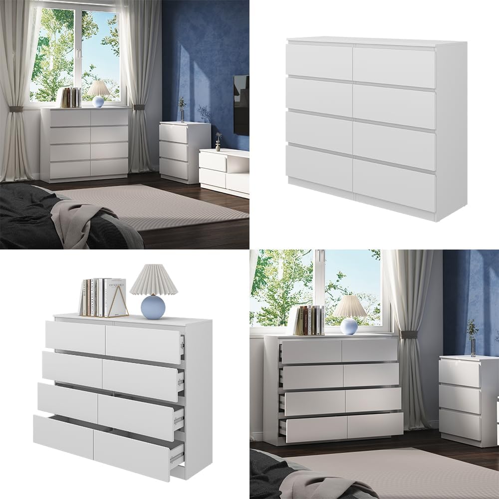 Vicco Meuble de Rangement de Salle de Bain Calisto, Blanc/Blanc, 120 x 101.5 cm