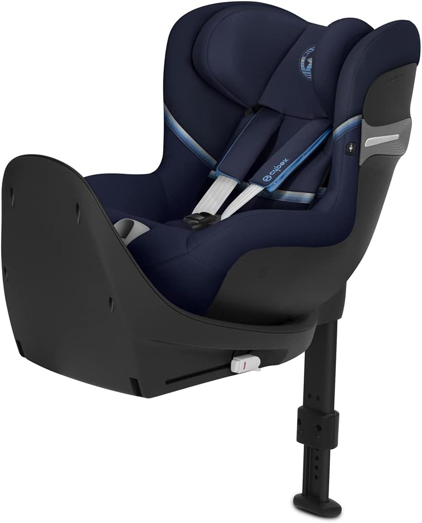 CYBEX Gold Siège Auto Enfant Sirona S2 i-Size, De 3 mois à 4 ans environ, Max. 18 kg, Compatible avec SensorSafe, Navy Blue