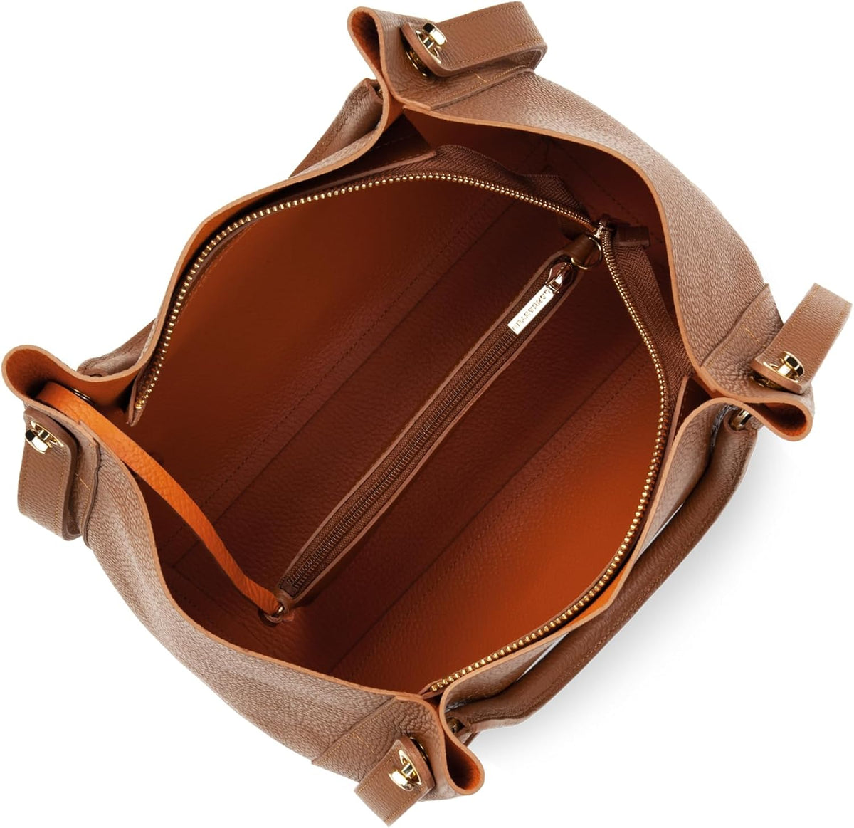 LANCASTER Sac cabas épaule - Foulonné Double