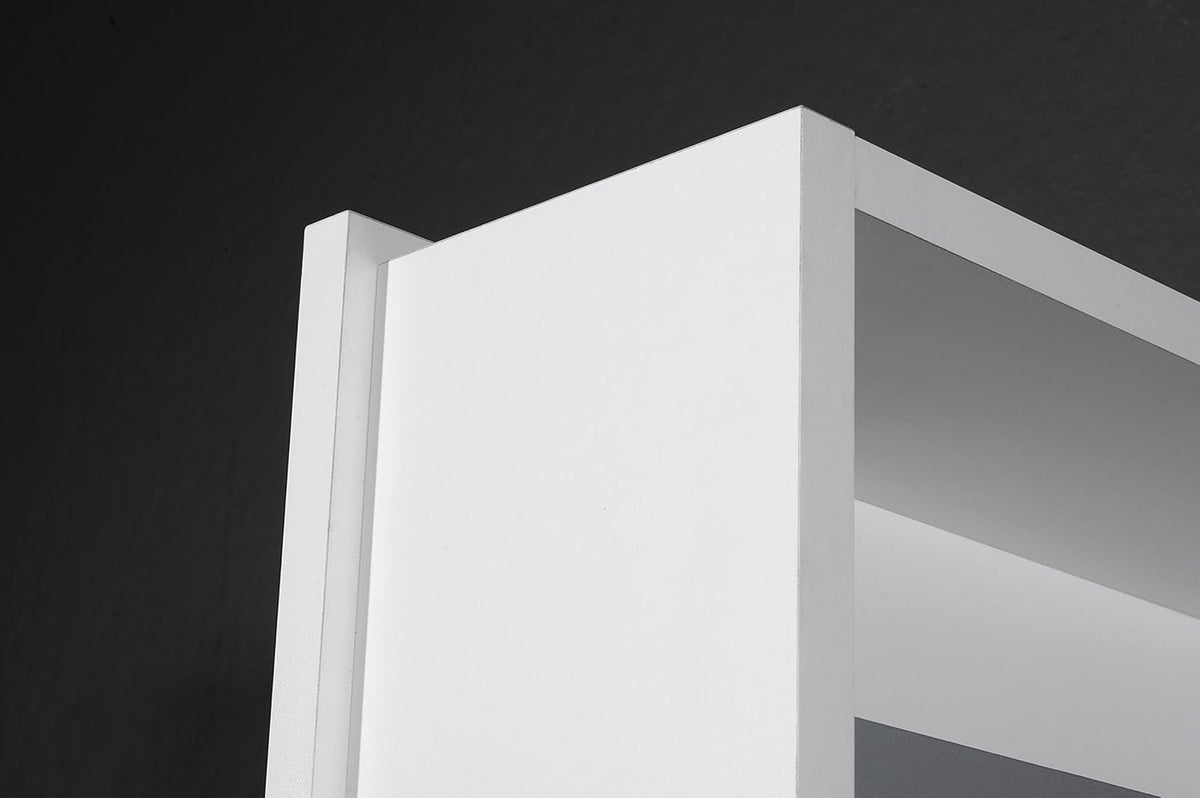 GERMANIA DIE MÖBELMACHER 1189-84 Cabinet Rotary en 1189, Bois, Blanc, 50 x 195 x 18 cm