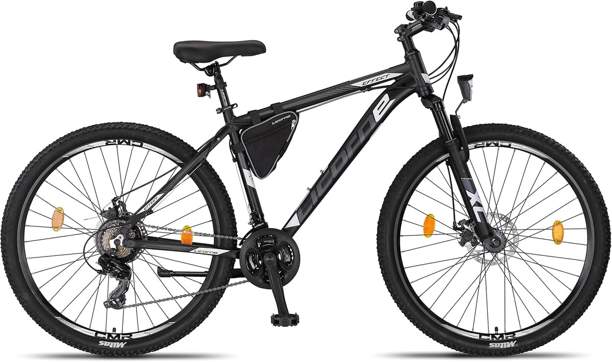 Licorne Bike Effect Premium VTT avec frein à disque en aluminium pour garçons et filles 21 vitesses