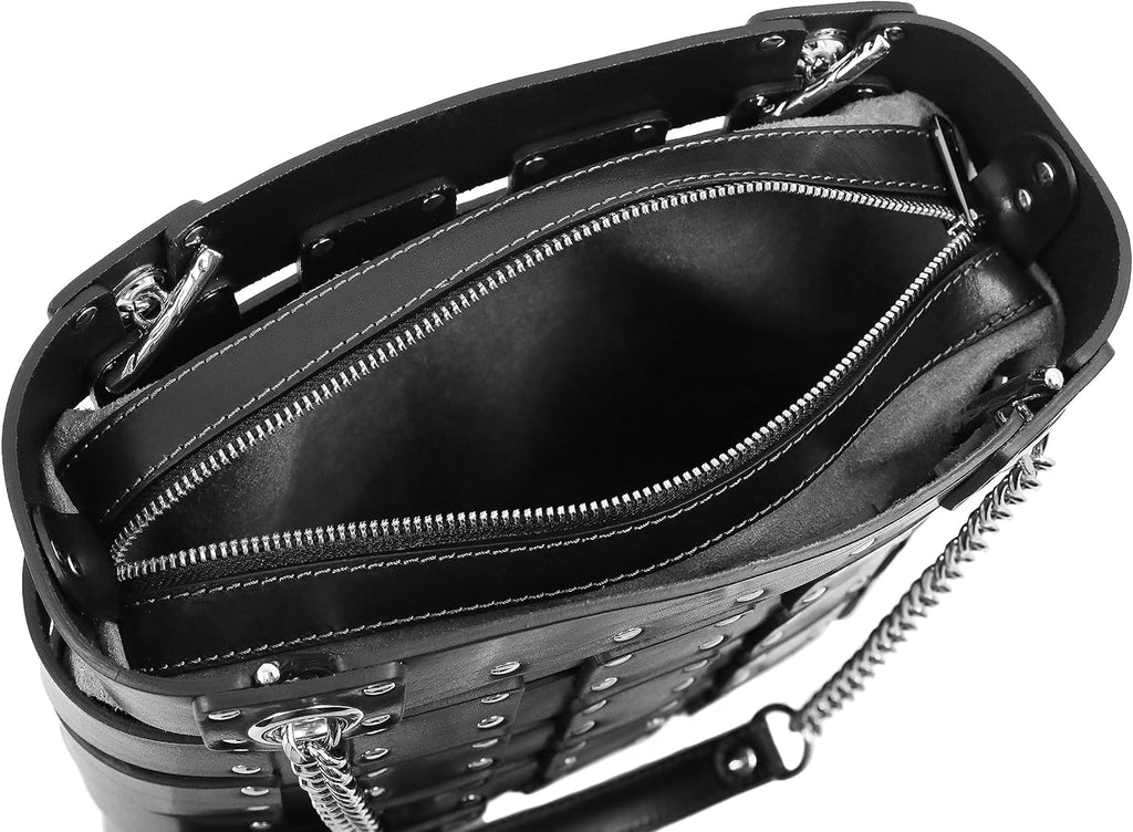 Time Resistance Tote bag en cuir pour femme - Sac à main moderne