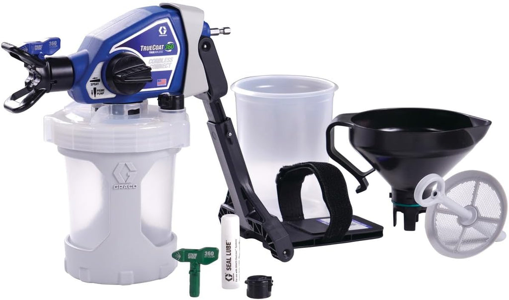 Magnum by Graco 26D361 TrueCoat 360 Cordless Connect, Pistolet à Peinture airless portatif sans Fil, pulvérisateur-perceuse, Utilisation Domestique, Petits travaux de Peinture (Pression Max. 138 Bar)
