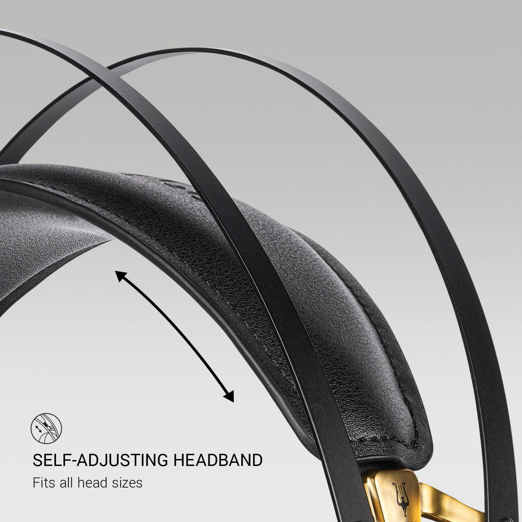 MEZE - 99 Classics - Casque fermé Audiophile - Noyer Massif - Finition Doré, Meze99Classics WalnutSilver, hohem Trage hohem (Noyer Doré)