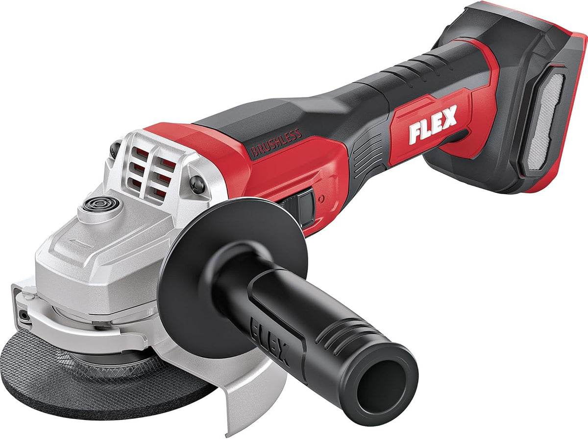 Flex Meuleuse d'angle sans fil (moteur sans balais, 18 V, sans batterie, anti-retour, meuleuse, meuleuse d'angle) 530497