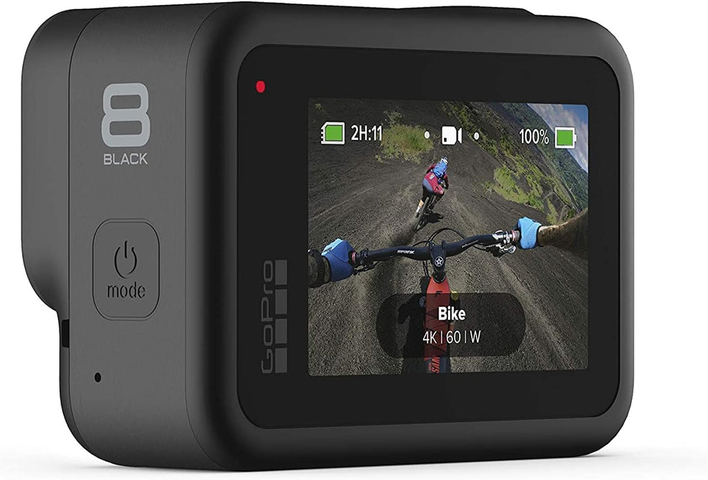 GoPro HERO8 Caméra Numérique Embarquée Étanche avec Écran Tactile, Vidéo HD 4K, Photos 12 MP, Diffusion en Direct et Stabilisation Intégrée