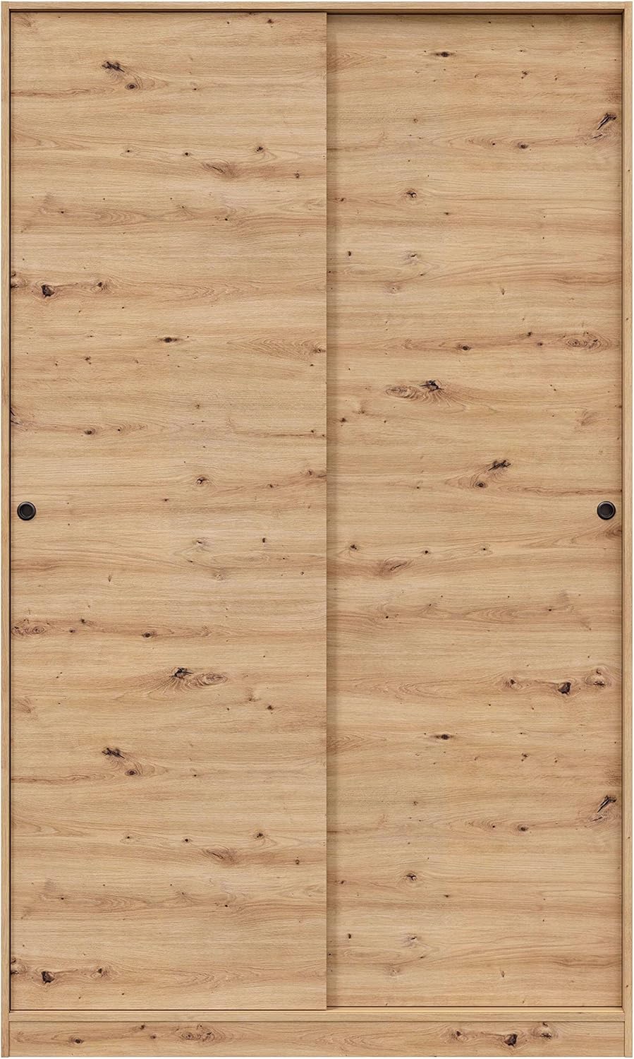 Habitdesign Modèle Enzo Armoire 2 portes coulissantes 200 x 120 x 50 cm