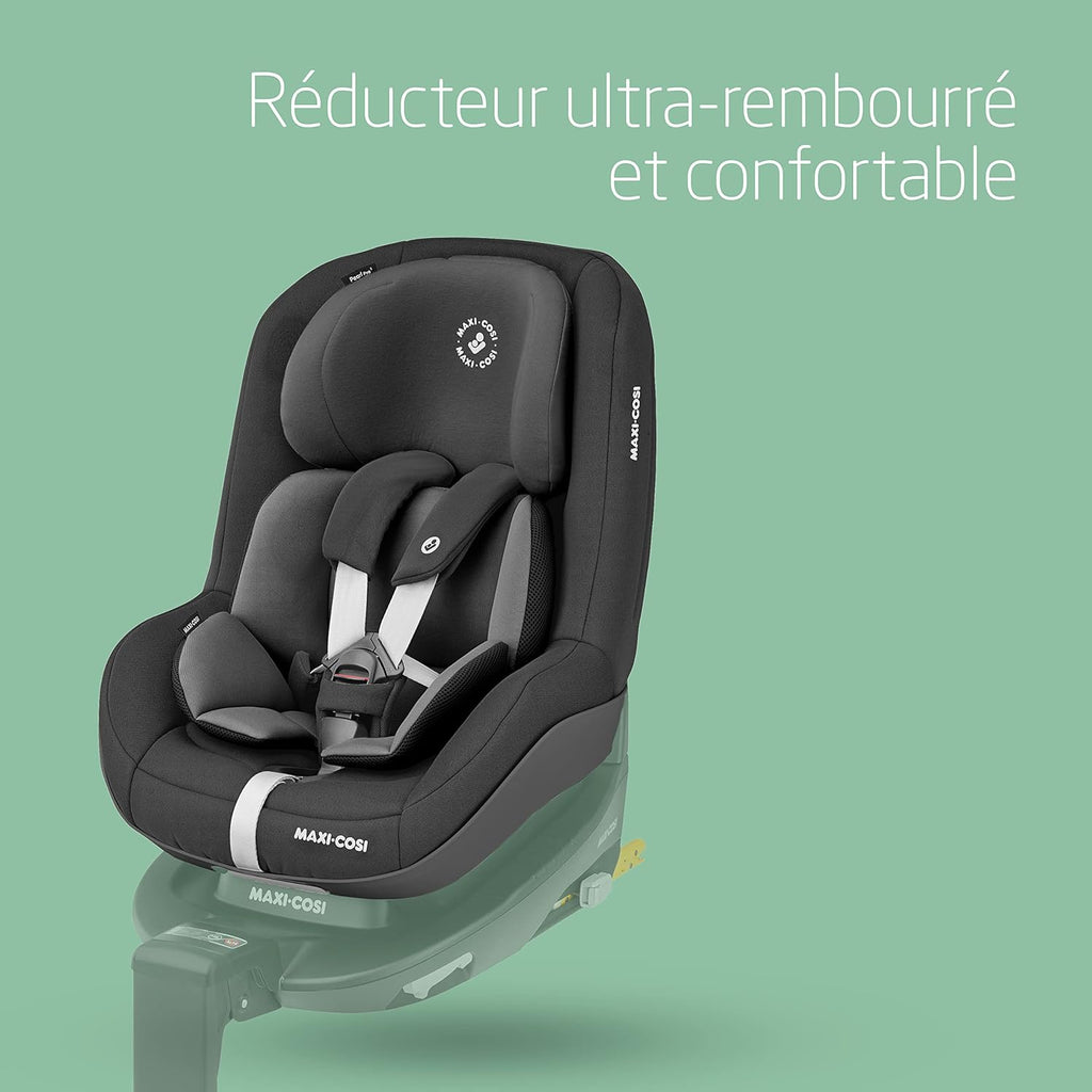 Maxi-Cosi Pearl Pro² i-Size, Siège Auto Groupe 1, ISOFIX, Installation Dos Route et Face Route, de 6 mois à 4 ans (67-105 cm), Authentic Black