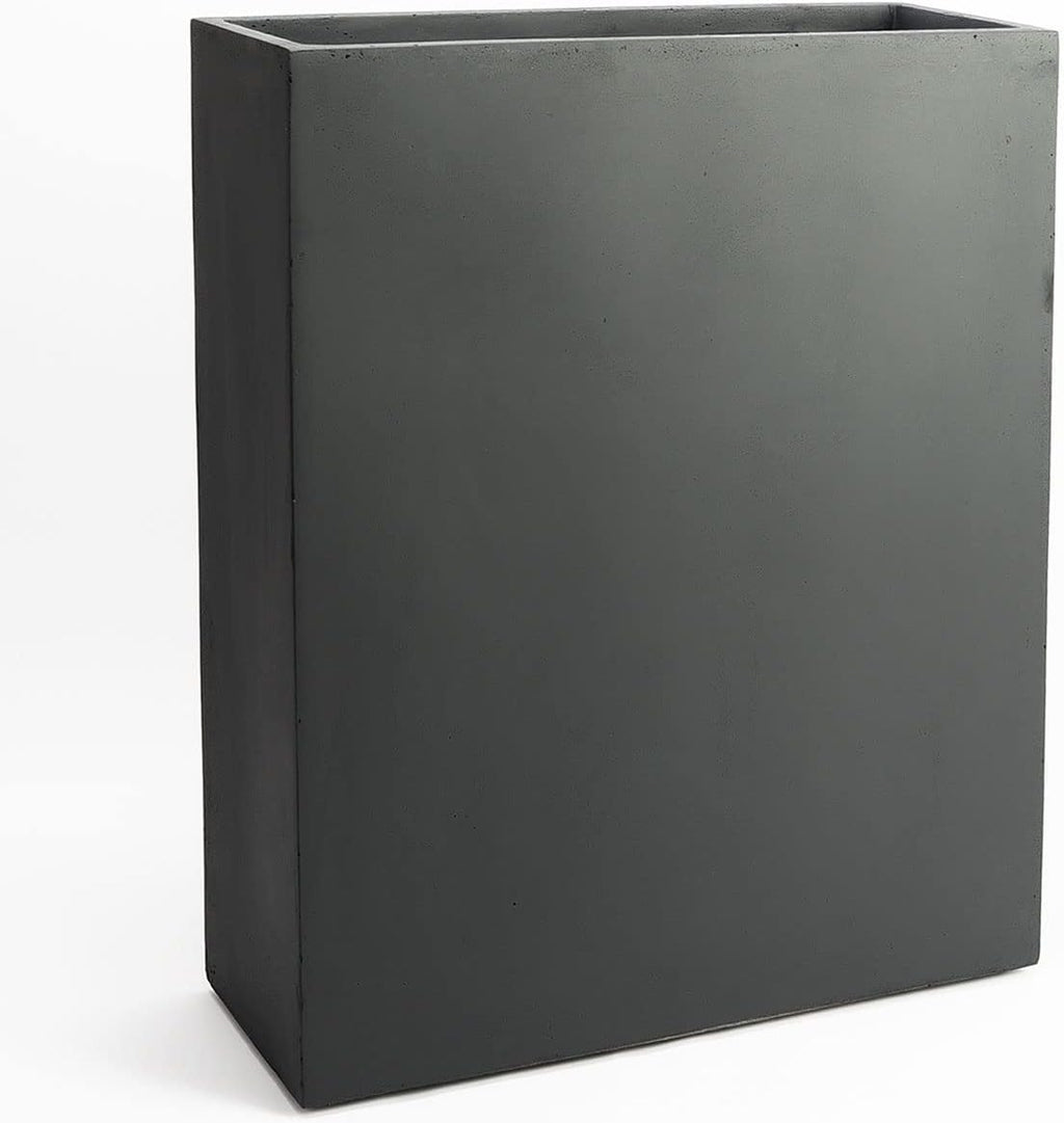 Pflanzwerk Pot de Fleur Divider Jardinière Anthracite 92x80x30cm xRésistant au Gelx xProtection UVx xQualité européennex