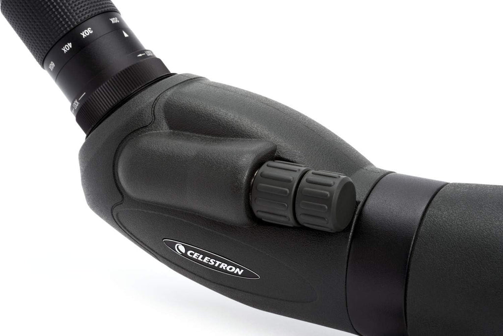Celestron 52332 TrailSeeker 80mm Angled Spotting Scope Telescope, Black