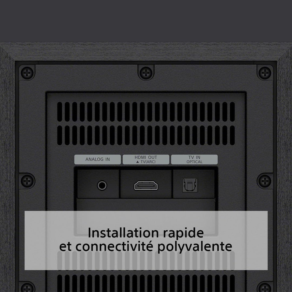 HT-S40R - Barre de Son 5.1ch Home Cinéma avec Enceintes Satellites sans Fil, Noir