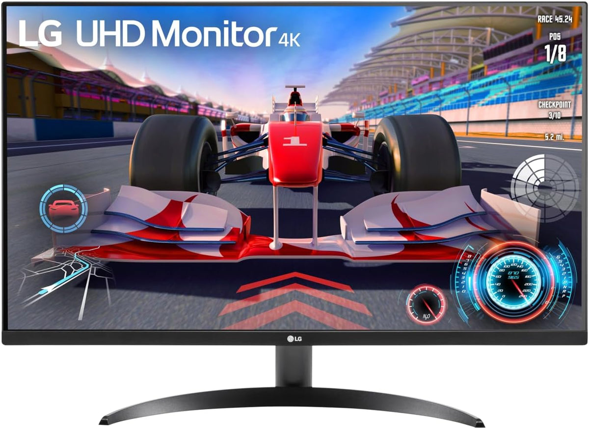 Ultrafine™ 32UR500K-B Ecran PC 4K 32" - Dalle VA résolution UHD (3840 x 2160), 4ms GtG 60Hz, HDR10, DCI-P3 90% (CIE1976), Mode Lecture, inclinable