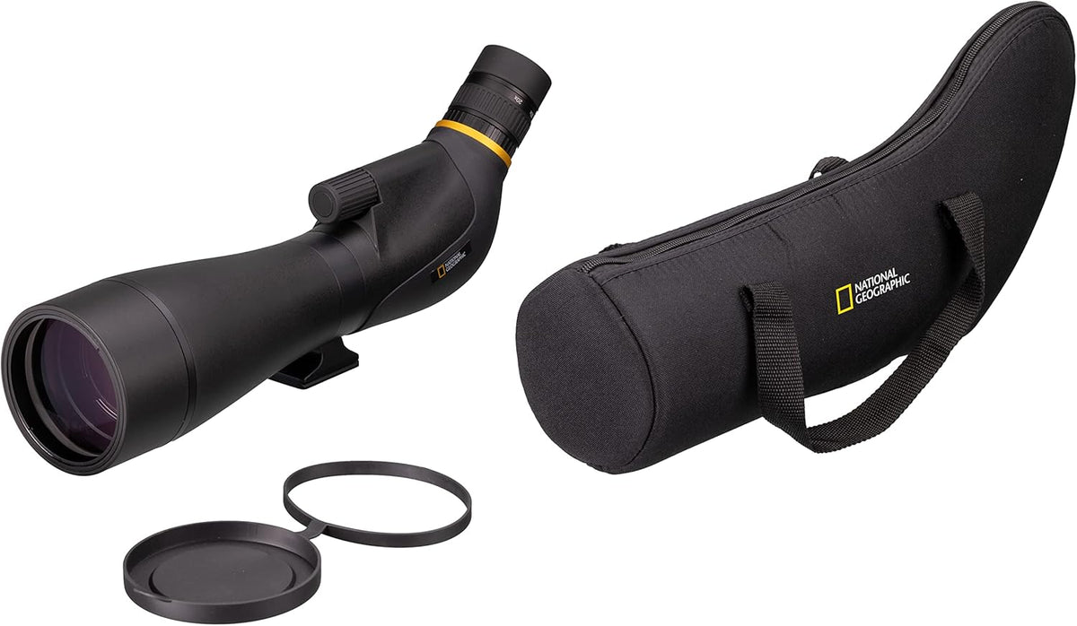 National Geographic Spectacle Adventurer 20-60x80 étanche avec Zoom Multicouche pour l'observation de la Nature, de la Faune et des Oiseaux