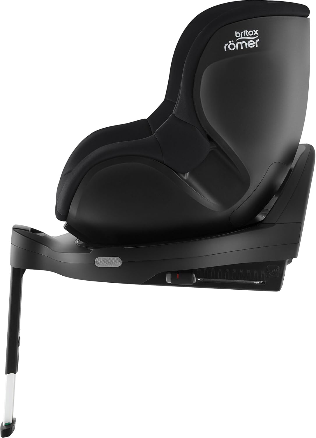 BRITAX RÖMER Siège Auto DUALFIX 2 Z-LINE i-SIZE, Pivotant à 360°, enfant de 61 à 105 cm (Groupe 0+/1) de 3 mois à 4 ans, Space Black