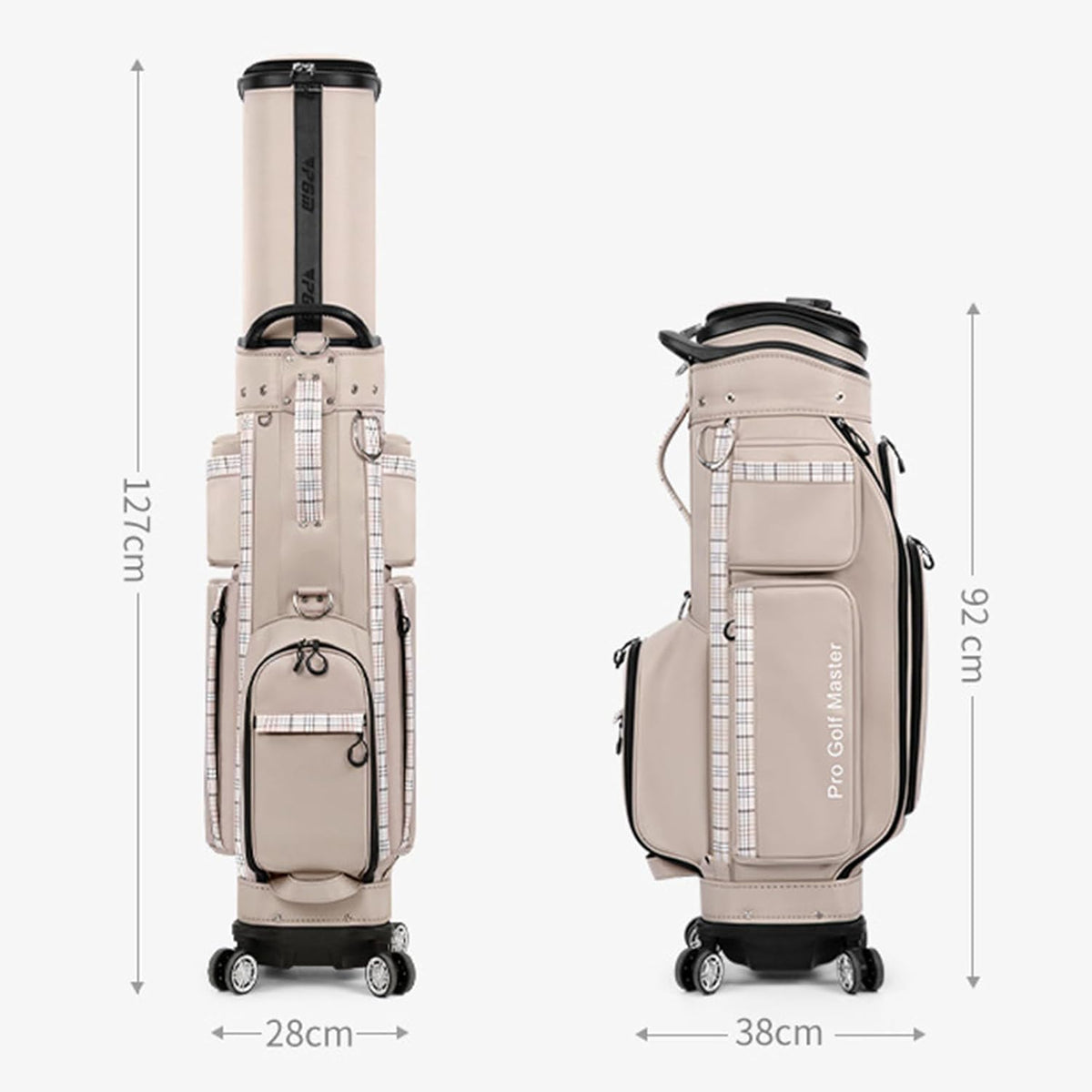 Sac depour Chariot, Facile à Transporter, Sac de ChariotRétractable avec Châssis à Roues Bloquantes, Sacs de Voyage depour Compagnies Aériennes