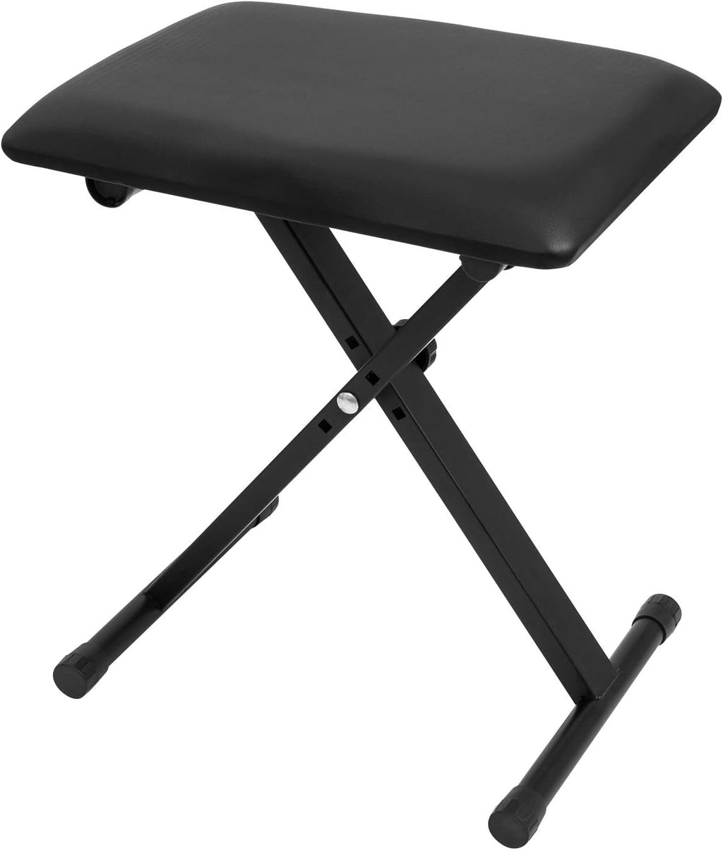Alesis Clavier piano 88 touches avec 480 sons, haut-parleurs, MIDI USB, sac de transport, support & CASCHA Banc de Clavier réglable en Hauteur I Tabouret de Piano Pliable I Banc de Piano rembourré
