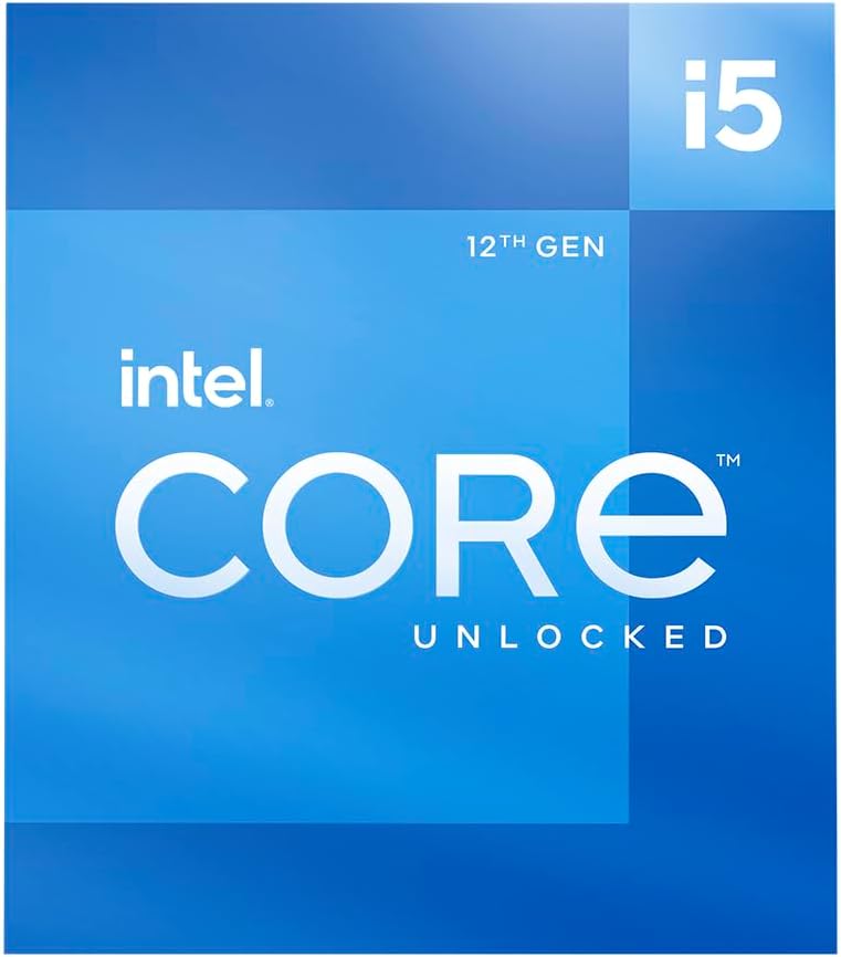 Core™ i5-12600K Processeur débloqué pour PC de Bureau, 10 cœurs (6P+4E) jusqu'à 4,9 GHz, LGA1700, chipset série 600 125 W