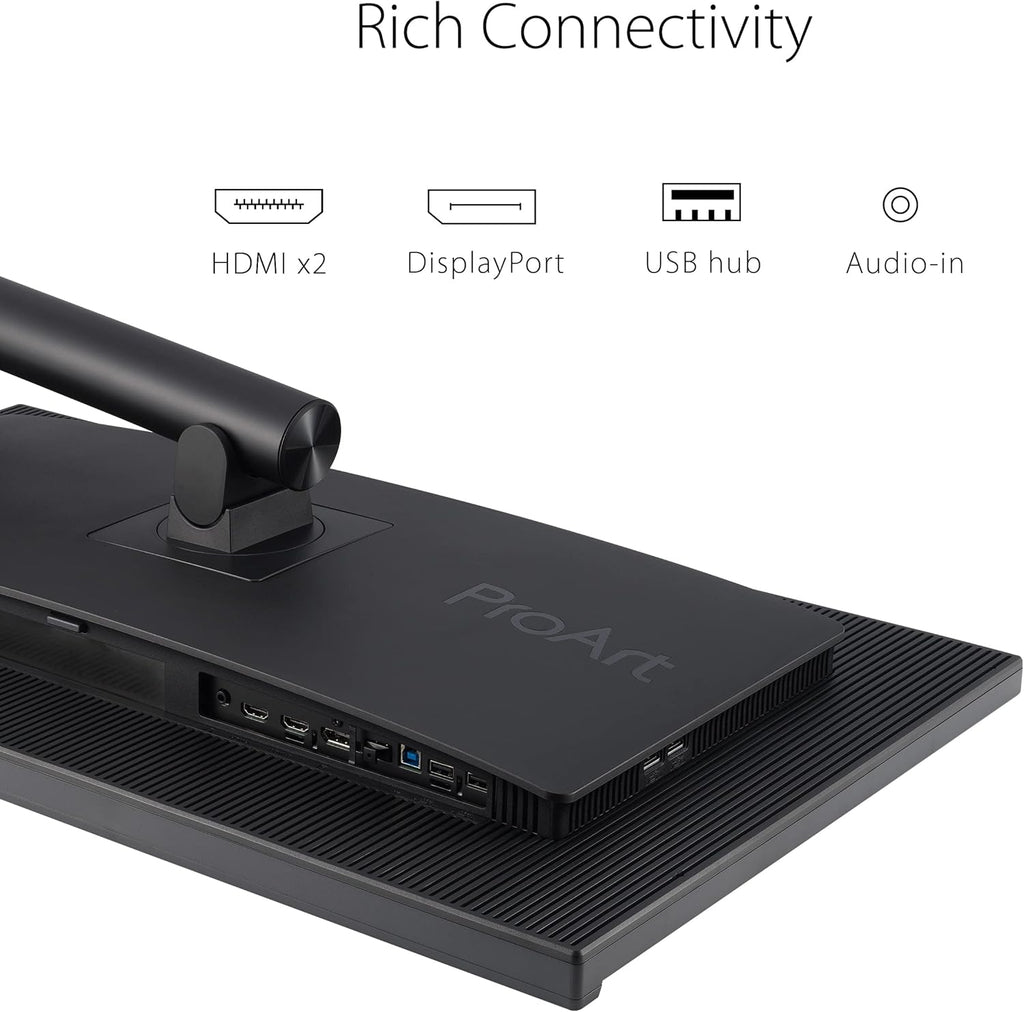 ProArt PA328QV - Ecran PC 32'' WQHD - Dalle IPS - 2560x1440-400cd/m² - Display Port, 2X HDMI, 4X USB 3.2-100% sRGB - 100% Rec.709 - Précision △E