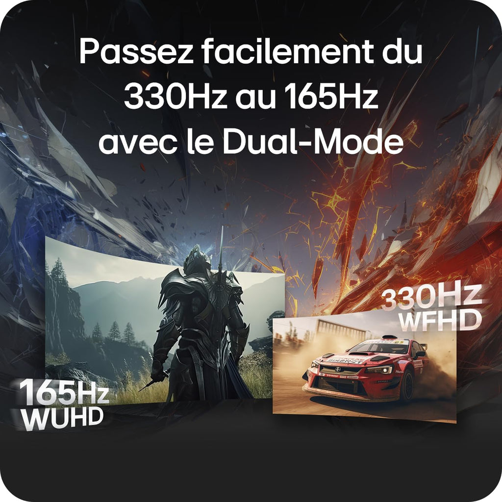 LG Ultragear 45GX950A-B Ecran PC Gaming 45" - Dalle OLED résolution 5K2K WUHD (5120 x 2160), 0,03ms 165Hz, DisplayHDR400 True Black, DCI-P3 98.5 pour cent (CIE1976), FreeSync Premium Pro, G-Sync Compatible