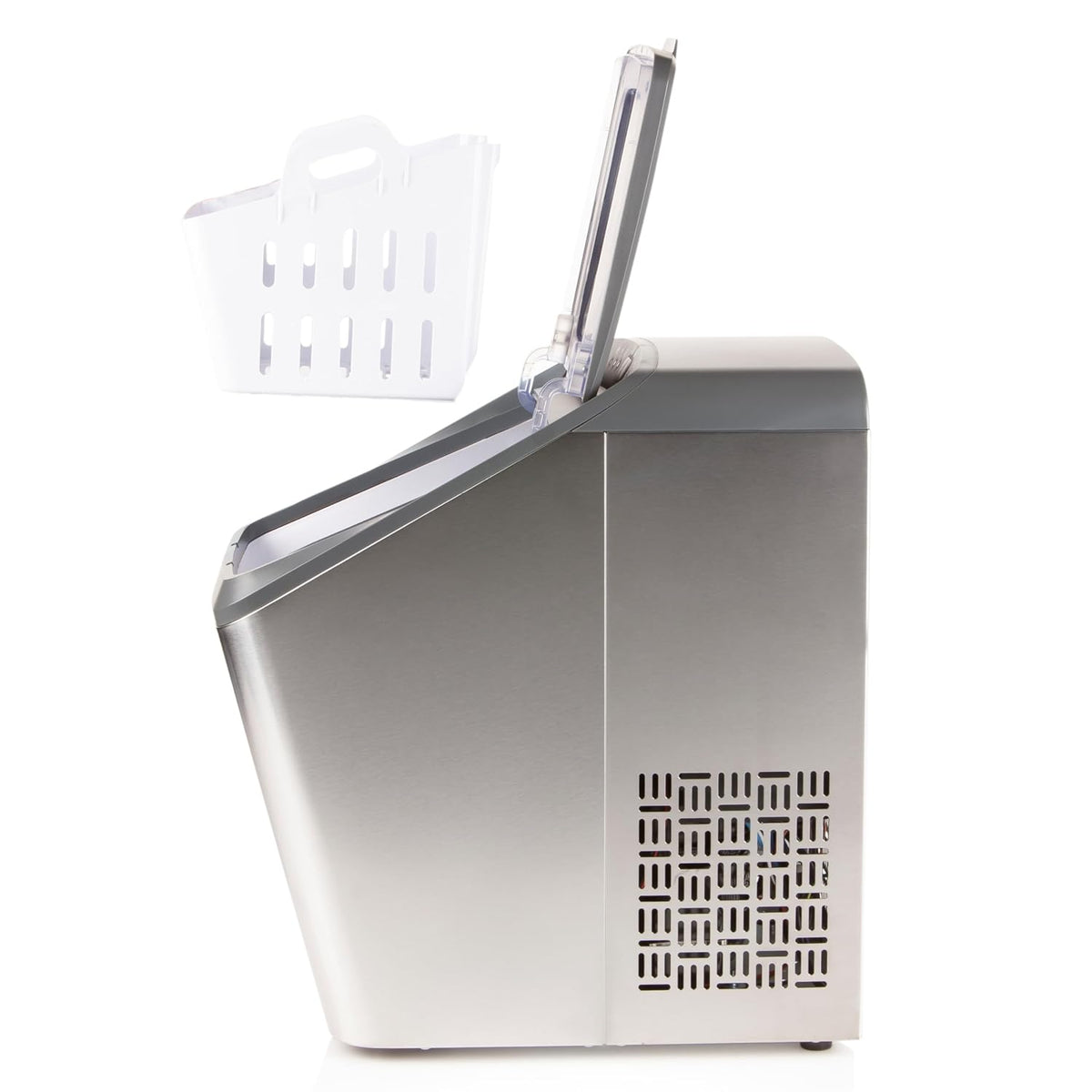 DOMO DO9247IB Machine à glaçons PRO 'Ice Maestro' - 15kg/24h - 2,8 L - inox