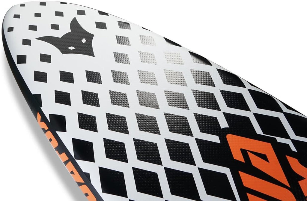 Fuxtec Kit de Planche de Sup Gonflable - Planche de Stand up Paddle 320 x 81 x 15 cm avec 3 ailerons - Planche de Tourisme Charge jusqu'à 150 kg - Sac de Rangement Inclus