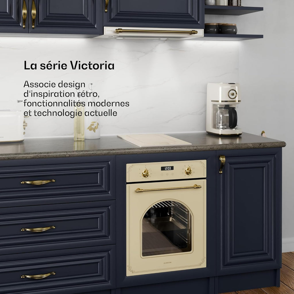 Klarstein Plaque Induction Électrique, Double Chauffage, 2 Feux, 3500W x2, Tables de Cuisson à Induction Smart Touch Control, Affichage Numérique et Minuterie, 240v