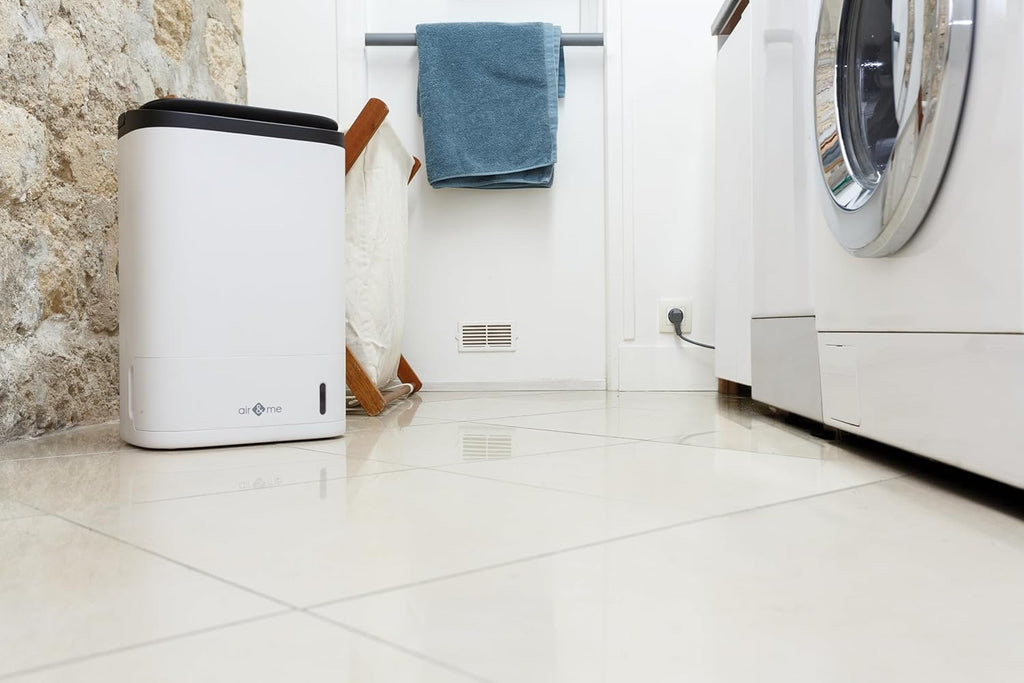 Air&Me Déshumidificateur EVEL basse température dès 0°C. Naturel et sans compresseur– Connecté et programmable . Volet oscillant