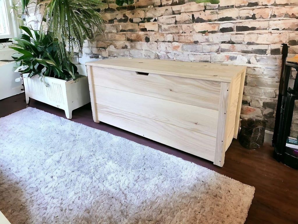 TOTAL WOOD 2012 Coffre banc de rangement en bois enterieur exterieur 150x40x45 cm également sur mesure