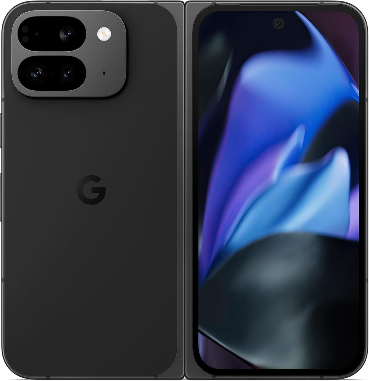 Google Pixel 9 Pro Fold - Smartphone Android débloqué avec Gemini - Triple Appareil Photo arrière avancé - Écran Pliable - Vidéo en Mode Mains Libres - Noir Volcanique, 256GB