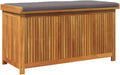 vidaXL Boîte à Coussins d'extérieur 113x50x60,5cm Bois Massif d'acacia, conteneur à Coussins, boîte de Rangement, boîte à Coussins d'extérieur