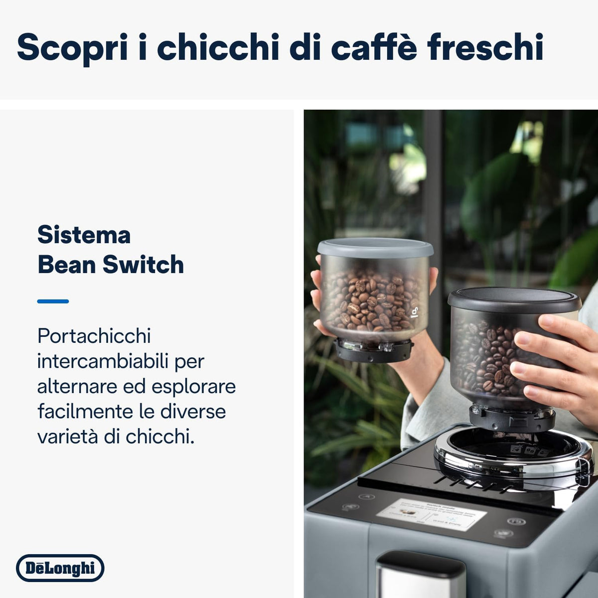 De'Longhi Rivelia EXAM440.55.G Automatique Grains de café