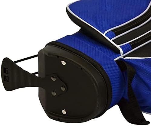 GVNFJKJK Sac deléger, Sac deavec Support for 7 à 9 Clubs, Sac Portable/Facile Nettoyer des Sacs Club 4 Voies Blue