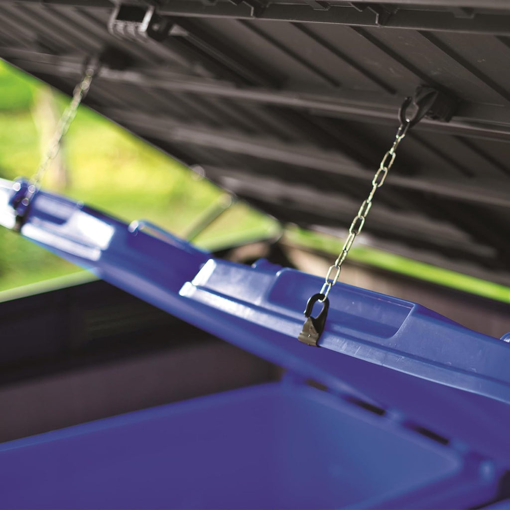 Keter Abri horizontal range poubelle GRANDE STORE - 2100 litres