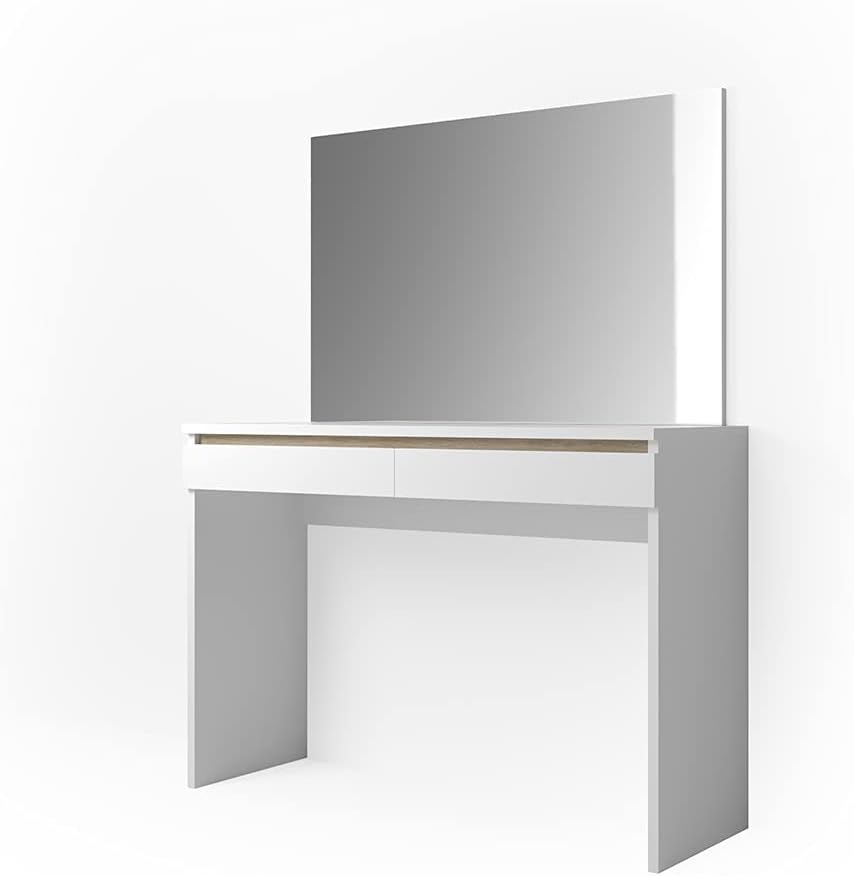 Vicco Coiffeuse Emma, Blanc, 120 cm