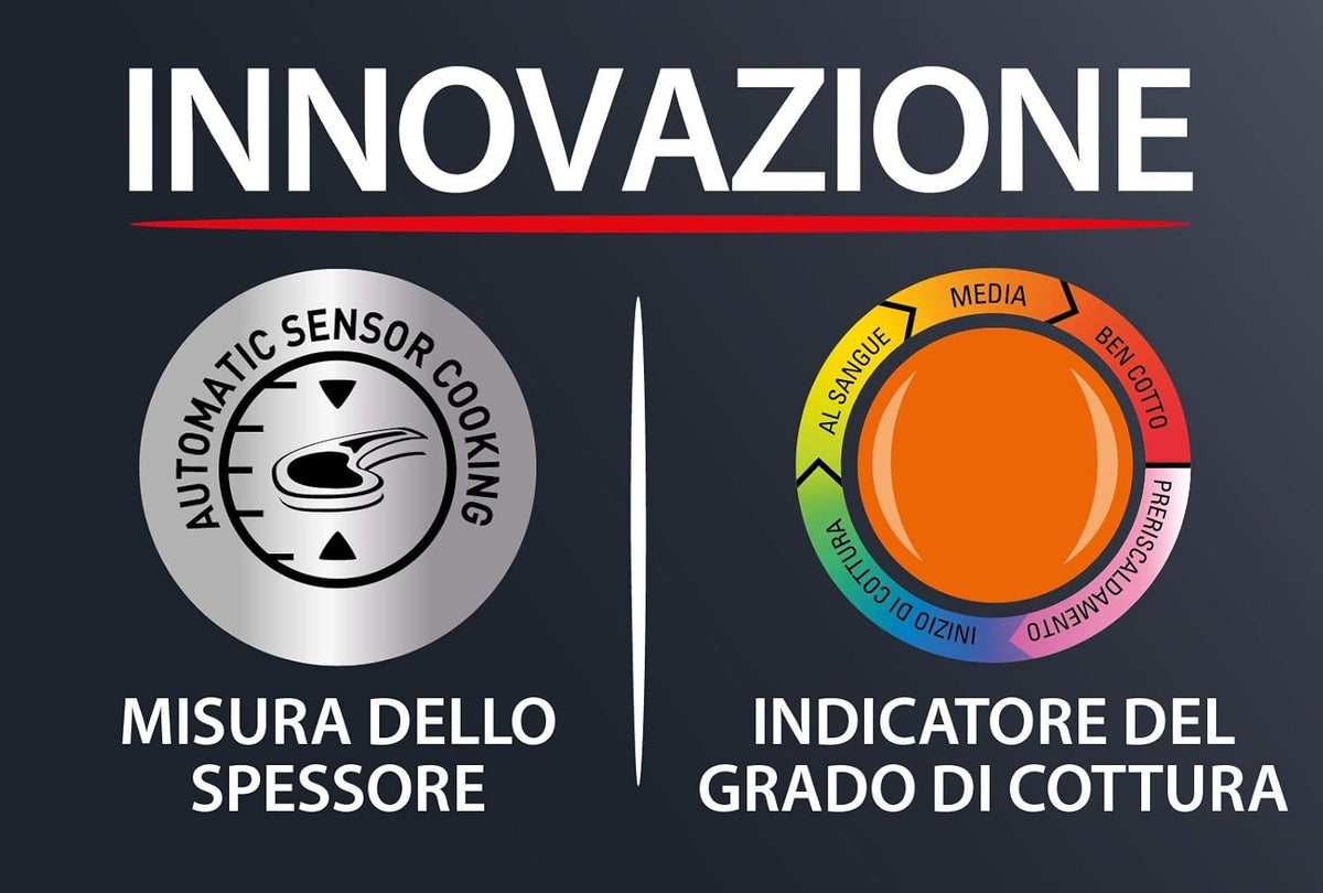Rowenta GR712D Optigrill+ Grille-viande intelligent avec 6 programmes de cuisson automatique