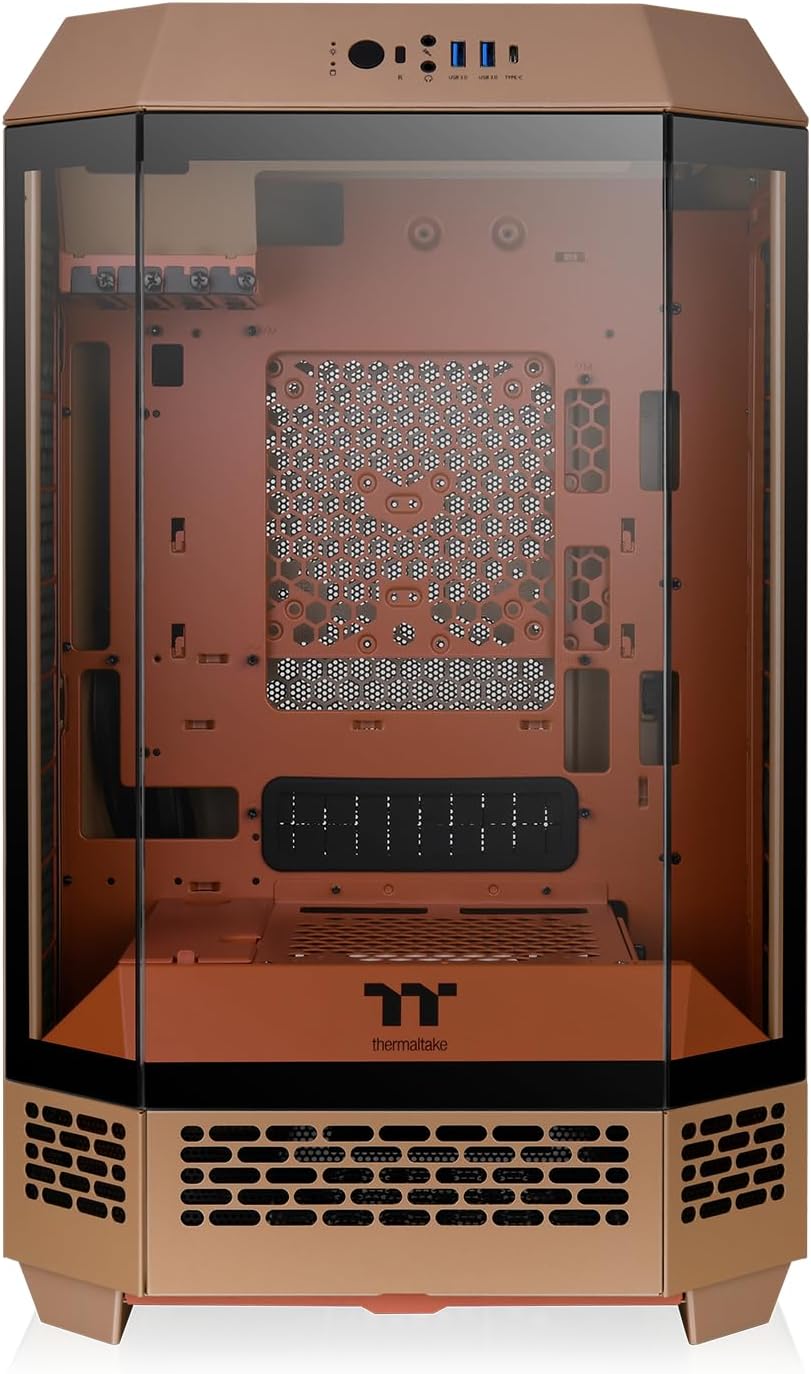 THERMALTAKE The Tower 300 | Boîtier Gaming Moyen Tour | Gravel Sand
