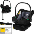 LIONELO ASTRID i-Size Ensemble siège enfant, avec base, 40-87 cm, montage ISOFIX, harnais 3 points, protection latérale, insert Dri-Seat, i-Size R129