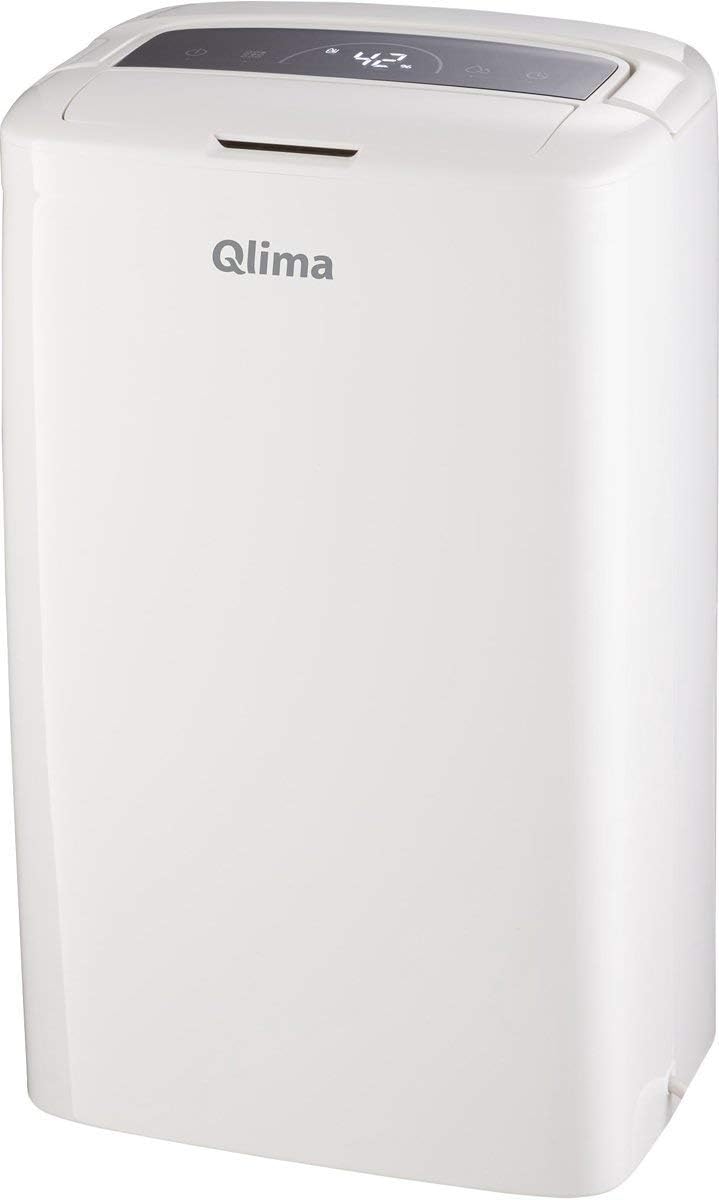 Qlima D 612 déshumidificateur 1,8 L 38 dB Blanc 190 W - Déshumidificateurs (190 W, 230 V, 50 Hz, 5 - 35 °C, 290 mm, 190 mm)