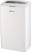 Qlima D 612 déshumidificateur 1,8 L 38 dB Blanc 190 W - Déshumidificateurs (190 W, 230 V, 50 Hz, 5 - 35 °C, 290 mm, 190 mm)