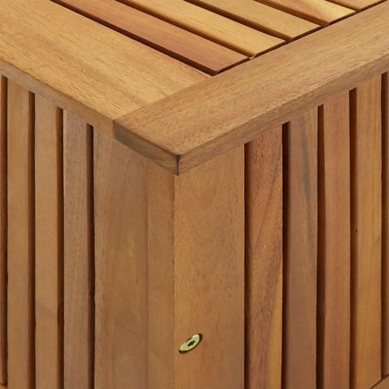 DIGIPLASTICS Boîte Ezooza Bruxelles d'extérieur en bois d'acacia 90 x 50 x 58 cm